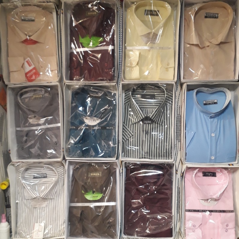 پیراهن کلاسیک جعبه ای