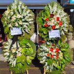 تاج گل سبد گل جام گل تبریک تسلیت ترحیم ختم جشن افتتاحیه و نمایشگاهی برای نمایشگاه بین المللی