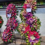 تاج گل سبد گل جام گل تبریک تسلیت ترحیم ختم جشن افتتاحیه و نمایشگاهی برای نمایشگاه بین المللی