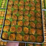 عرضه انواع باقلوا استانبولی