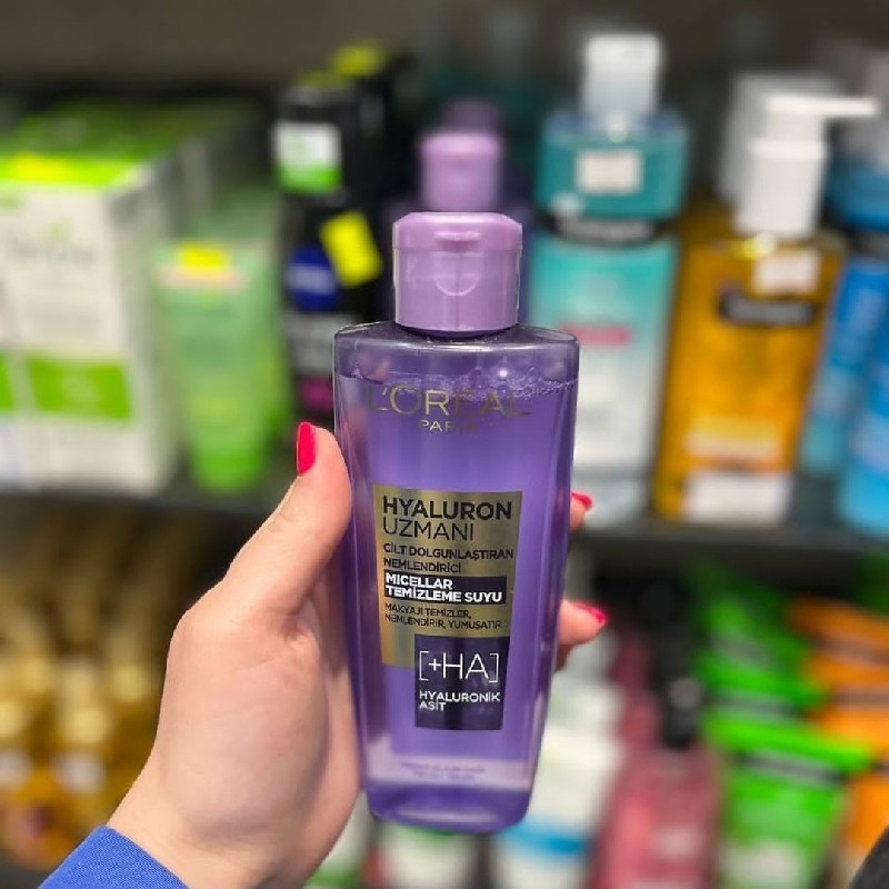 میسلار واتر هیالورونیک اسید ل اورال