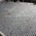 فروش سنگ مالون مستقیم از معدن دماوند قهوه‌ای رنگ مختلف برش درپوش ستون محمدی در تهران سنگ مالون ورقه ای