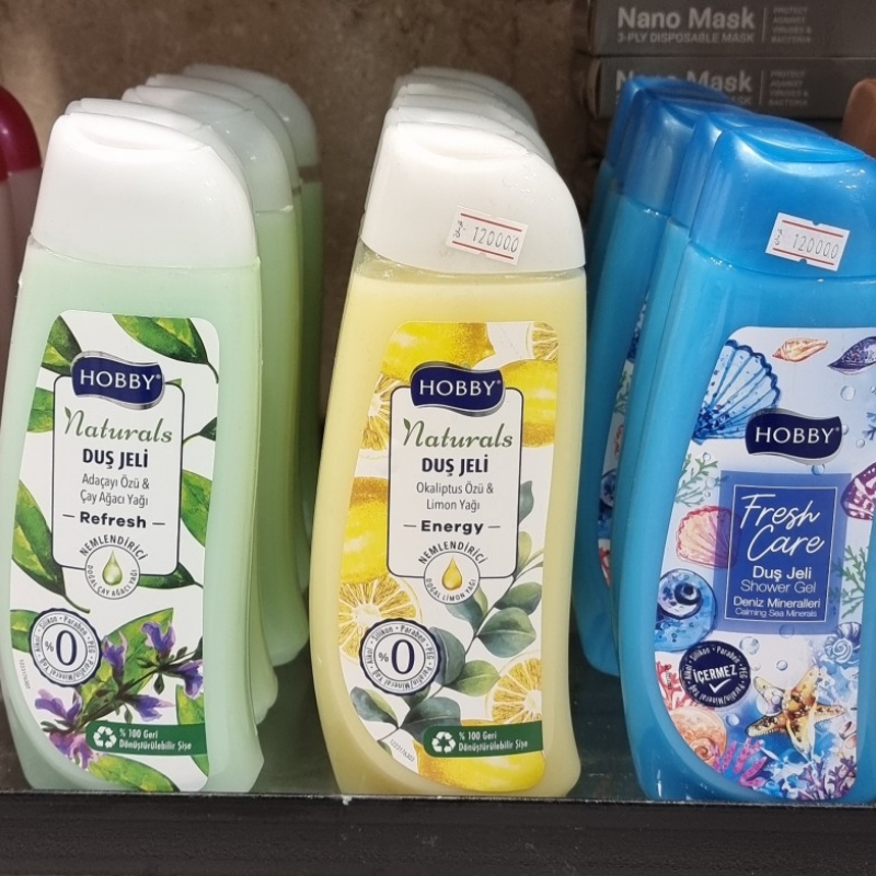 شامپو بدن کرمی هوبی ترکیه