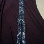 یک لباس سنگ دوزی مجلسی