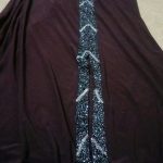 یک لباس سنگ دوزی مجلسی